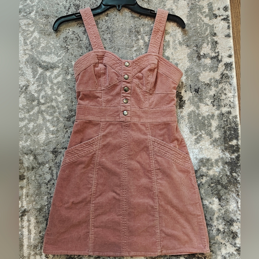 Express Corduroy Mini Dress